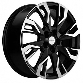 Диски Khomen Wheels KHW1809 (Haval F7/F7x) Black-FP